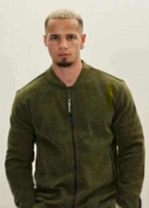 Green Bomber Jacket